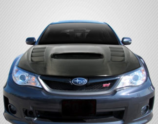 2008-2011 Subaru Impreza 2008-2014 WRX STI Carbon Creations DriTech VR-S Hood - 1 Piece