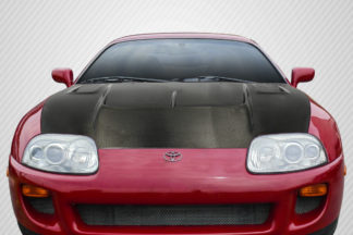 1993-1998 Toyota Supra Carbon Creations DriTech Race D Hood - 1 Piece