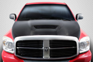 2002-2008 Dodge Ram 1500 / 2003-2009 Dodge Ram 2500 3500 Carbon Creations DriTech SRT Look Hood – 1 Piece