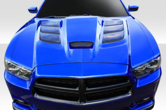 2011-2014 Dodge Charger Duraflex Viper Look Hood – 1 Piece