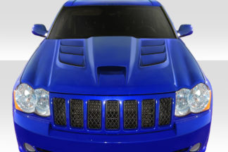 2005-2010 Jeep Grand Cherokee Duraflex Viper Look Hood – 1 Piece