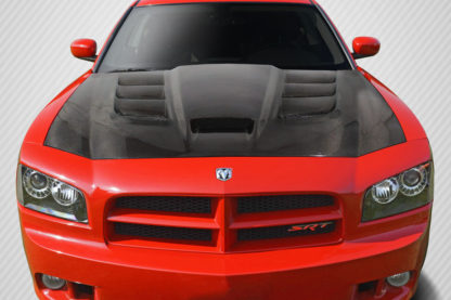 2006-2010 Dodge Charger Carbon Creations DriTech Viper Look Hood - 1 Piece