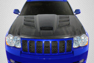 2005-2010 Jeep Grand Cherokee Carbon Creations DriTech Viper Look Hood – 1 Piece
