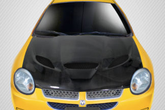 2000-2005 Dodge Neon Carbon Creations DriTech Hellcat Look Hood – 1 Piece