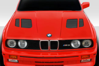 1984-1991 BMW 3 Series E30 Duraflex GTR Hood – 1 Piece