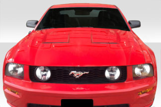 2005-2009 Ford Mustang Duraflex CVX Hood – 1 Piece