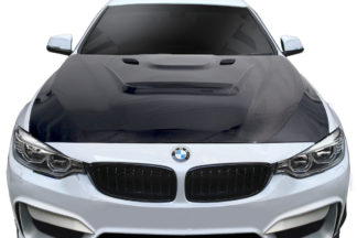 2012-2019 BMW 3 Series F30 / 2014-2019 4 Series F32 Carbon AF-1 Hood - 1 Piece ( CFP )
