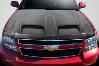 2007-2014 Chevrolet Tahoe Avalanche Suburban Carbon Creations CVX Hood - 1 Piece