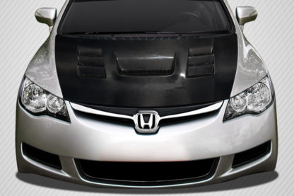 2006-2011 JDM Honda Civic 4DR Carbon Creations DriTech Supremo Hood - 1 Piece