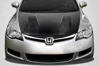 2006-2011 JDM Honda Civic 4DR Carbon Creations DriTech Javelin Hood - 1 Piece