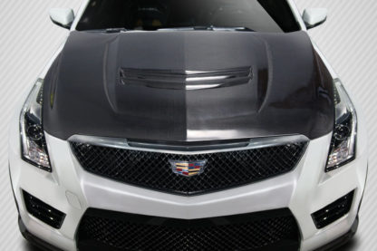 2016-2019 Cadillac ATS-V Carbon Creations DriTech OEM Hood - 1 Piece