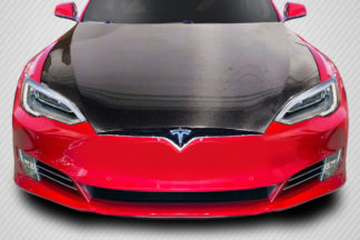 2016.5-2019 Tesla Model S Carbon Creations DriTech OEM Hood - 1 Piece
