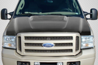 1999-2007 Ford Super Duty / 2000-2005 Ford Excursion Carbon Creations Raptor Look Hood - 1 Piece