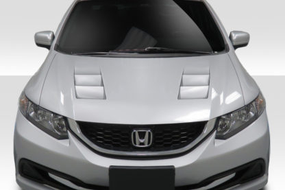 2012-2015 Honda Civic 4DR Duraflex TS-1 Hood - 1 Piece