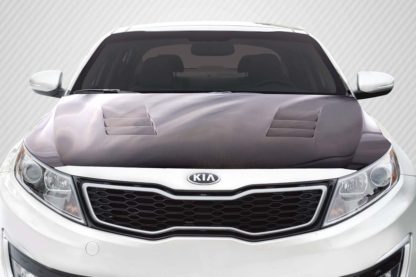 2011-2015 Kia Optima Carbon Creations TS-1 Hood - 1 Piece