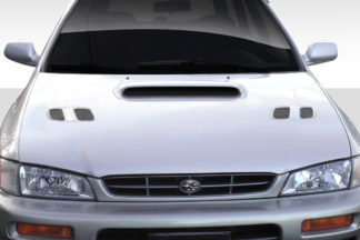 1993-2001 Subaru Impreza Duraflex STI Look Hood - 1 Piece