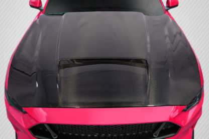 2018-2019 Ford Mustang Carbon Creations CVX Hood - 1 Piece