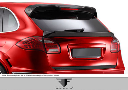 2011-2014 Porsche Cayenne Carbon AF-1 Trunk Spoiler ( CFP ) - 1 Piece