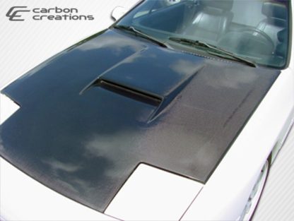 1986-1991 Mazda RX-7 Carbon Creations Turbo II Hood