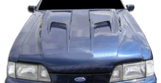 1987-1993 Ford Mustang Duraflex Mach 2 Hood - 1 Piece