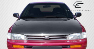 1993-1996 Subaru Impreza Carbon Creations OEM Hood - 1 Piece (Overstock)