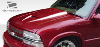 1994-2004 Chevrolet S-10 1995-2004 Blazer 1994-2004 Sonoma 1995-2001 Jimmy 1998-2000 Envoy Duraflex Ram Air Hood – 1 Piece