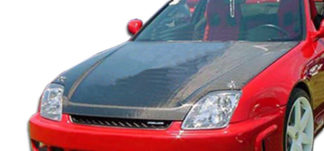 1997-2001 Honda Prelude Carbon Creations OEM Hood - 1 Piece