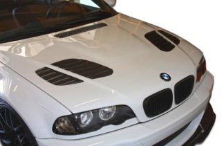 2000-2003 BMW 3 Series E46 2DR Duraflex GTR Look Hood – 1 Piece