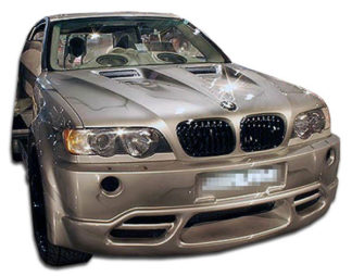 2000-2003 BMW X5 E53 Duraflex Platinum Front Bumper Cover – 1 Piece