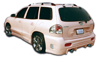 2001-2005 Hyundai Santa Fe Duraflex Platinum Rear Bumper Cover – 1 Piece (Overstock)