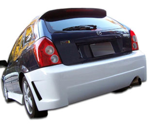 2002-2003 Mazda Protege Wagon Duraflex B-2 Rear Bumper Cover - 1 Piece (Overstock)