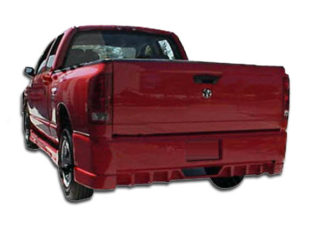 2002-2005 Dodge Ram Duraflex VIP Rear Bumper Cover – 1 Piece (Overstock)