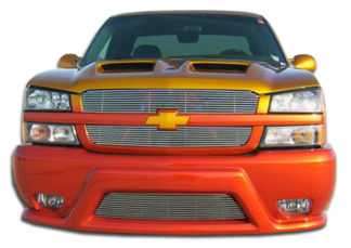 2003-2006 Chevrolet Silverado 2002-2006 Chevrolet Avalanche Duraflex Platinum Front Bumper Cover (w/o cladding) - 1 Piece