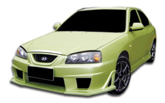 2004-2006 Hyundai Elantra Duraflex Matrix Front Bumper Cover – 1 Piece (Overstock)
