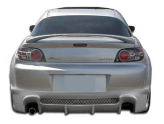 2004-2011 Mazda RX-8 Duraflex Raven Rear Bumper Cover - 1 Piece