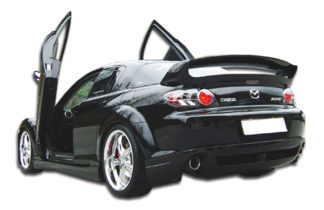 2004-2008 Mazda RX-8 Duraflex R-Speed Rear Lip Under Spoiler Air Dam - 1 Piece