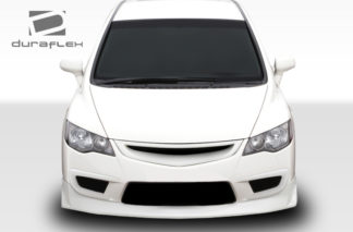 2006-2011 Honda Civic 4DR Duraflex JDM Type JS Type R Conversion Front Lip Under Spoiler Air Dam - 1 Piece