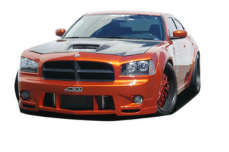 2006-2010 Dodge Charger Couture Urethane Luxe Wide Body Front Bumper Cover – 1 Piece