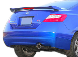 2006-2011 Honda Civic 2DR Duraflex Type M Rear Lip Under Spoiler Air Dam - 1 Piece (Overstock)