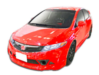 2006-2011 Honda Civic 4DR Duraflex Renzo Front Bumper Cover – 1 Piece