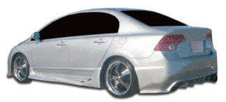 2006-2011 Honda Civic 4DR Duraflex I-Spec Rear Bumper Cover - 1 Piece