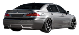 2006-2008 BMW 7 Series E65 E66 Urethane Eros Version 1 Rear Lip Under Spoiler Air Dam - 1 Piece