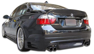 2006-2011 BMW 3 Series E90 4DR Duraflex R-1 Rear Bumper Cover – 1 Piece
