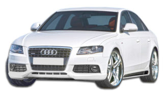 2009-2012 Audi A4 B8 4DR Wagon R-1 Front Lip Under Spoiler Air Dam – 1 Piece (Overstock)