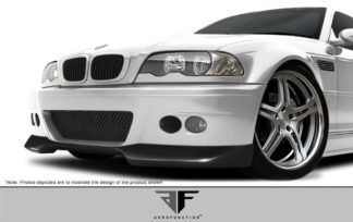 2001-2006 BMW M3 E46 2DR Carbon AF-1 Front Add-On Spoiler ( CFP ) – 1 Piece (Overstock)