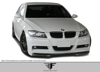 2006-2008 BMW 3 Series E90 4DR M-tech Carbon AF-1 Front Add-On Spoiler ( CFP ) - 1 Piece (Overstock)