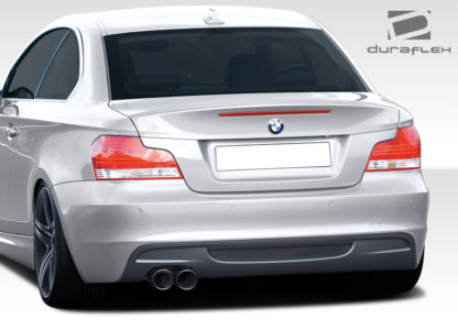2008-2013 BMW 1 Series E82 E88 Duraflex M-Tech Look Rear Bumper Cover - 1 Piece (Overstock)