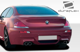 2004-2010 BMW 6 Series E63 E64 Convertible 2DR Duraflex M6 Look Rear Bumper Cover - 1 Piece