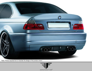 2001-2006 BMW M3 E46 2DR AF-2 Rear Diffuser ( GFK ) - 1 Piece