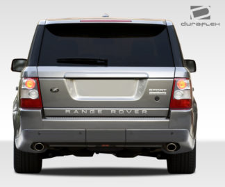 2006-2009 Land Rover Range Rover Sport Duraflex AR-D Rear Add On Bumper Extensions - 2 Piece